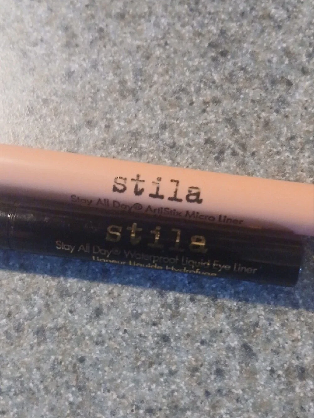 Stila Dual Liner Set in Peach and Black